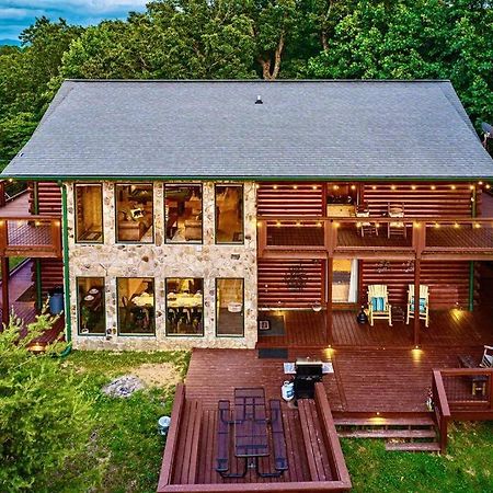 Panorama Mountain View Cabin, Less Than 10 Miles From Gatlinburg And Dollywood, Dog Friendly, 6 Bedrooms Sleeps 17, Fire Pit, Hottub, Washer Dryer, Fully Loaded Kitchen, Gameroom With A Tv, Pool Table, Arcade, Air Hockey, And Foosball セバービル エクステリア 写真